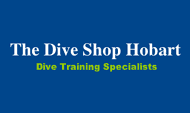 The Dive Shop Hobart logo