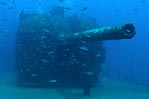 Forward gun HMAS Brisbane
