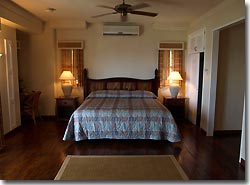 One of the rooms at Trader's Ridge resort complex, Yap, Micronesia