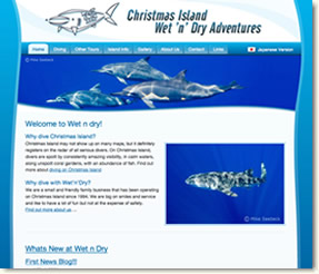 Diving Christmas Island with Wet n Dry